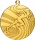 Медаль Бег MMC1740/G (40) G-2мм