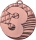 Медаль 3 место MD1750/B (50) G-2,5мм